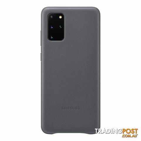Samsung Galaxy S20+ Plus Leather Cover - Grey - EF-VG985LJEGEU - Grey -...