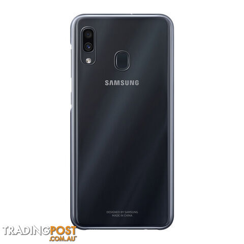 Samsung Galaxy A30 Gradation Cover - Black - EF-AA305CBEGWW - Black -...