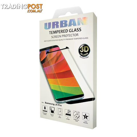 Urban Glass Screen Protector For Samsung J5 Pro - GLASSJ5P - Clear -...