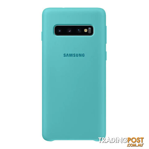 Samsung Galaxy S10 Silicone Cover - Green