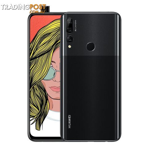 Huawei Y9 Prime 2019 (Dual Sim 4G/4G, 128GB/4GB) - Midnight Black - STK-L22-BLK...