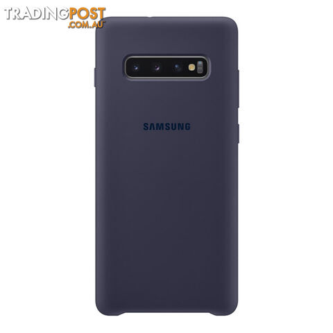 Samsung Galaxy S10+ Plus Silicone Cover - Navy