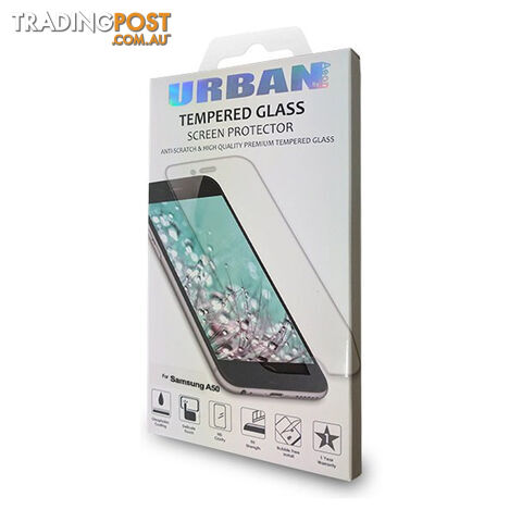 Urban Glass Screen Protector For Samsung A20/A30/A50 - GLASSA50 - Clear -...