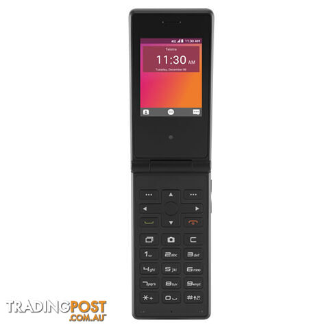 ZTE Flip 2 T21 (4G/LTE, Flip Phone , Tel) - Black - T21 - Black - ZTET21Blk