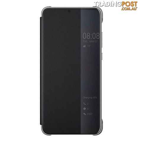 Huawei P20 Pro Smart View Flip Cover - Black - 51992407 - Black - 6901443217045