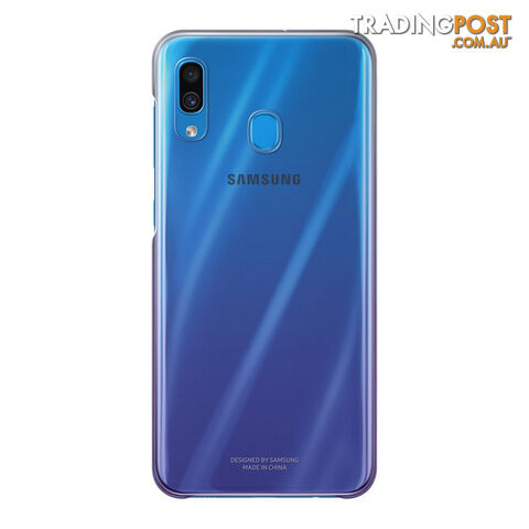 Samsung Galaxy A30 Gradation Cover - Violet
