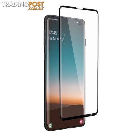 EFM Impact Flex Screen Armour For Samsung Galaxy S10 - Clear/Black Frame