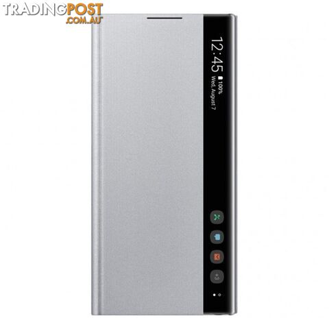 Samsung Galaxy Note 10 Clear View Cover - Silver