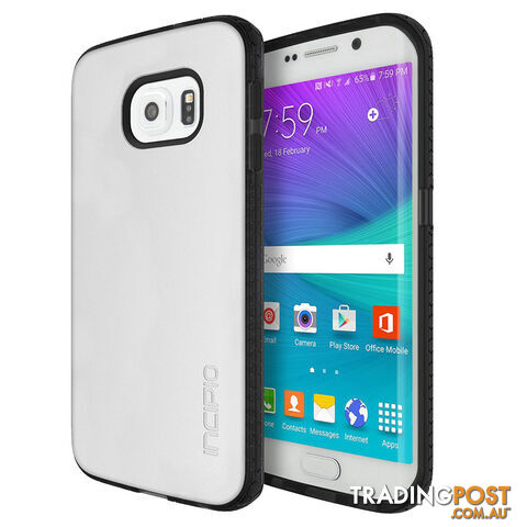 Incipio Octane Co-Molded Impact Absorbing Case For Galaxy S6 edge - Frost Black