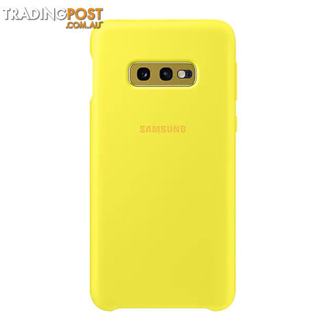 Samsung Galaxy S10e Silicone Cover - Yellow