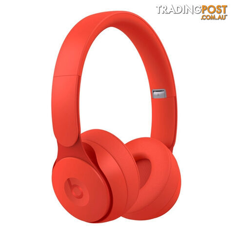 Beats Solo Pro Wireless Noise Cancelling Headphones - Red - MRJC2FE/A - Red - 190199534148