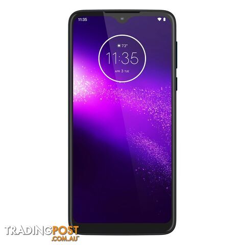 Motorola One Macro (Dual Sim 4G/4G, 64GB/4GB) - Space Blue - XT2016-2 - Blue -...