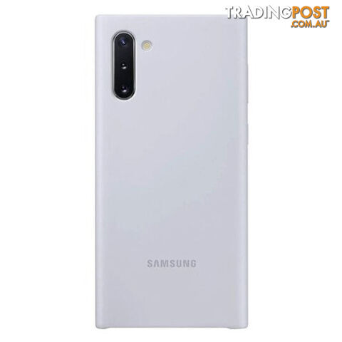 Samsung Galaxy Note 10 Silicone Cover - Silver