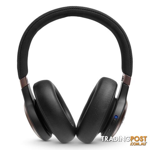 JBL Live 650BTNC Wireless Over-Ear Noise-Cancelling Headphones - Black - JBLIVE650BTNCK - Black - 6925281940804