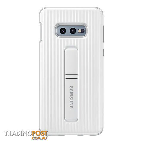 Samsung Galaxy S10e Protective Standing Cover - White