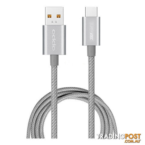 OPPO Super VOOC Type-C 1m USB Cable DL133 - Grey MPN: DL133