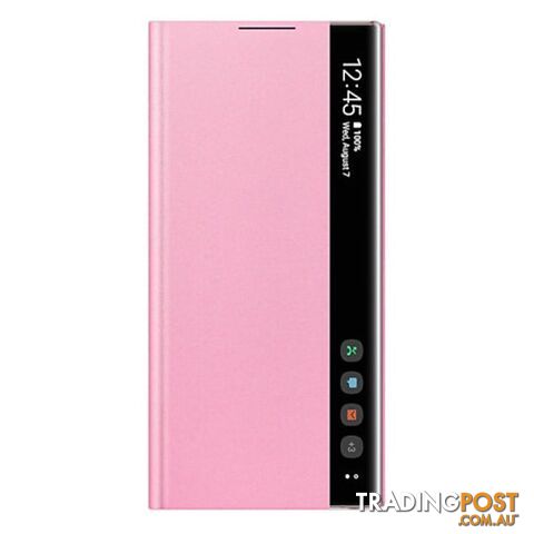 Samsung Galaxy Note 10 Clear View Cover - Pink