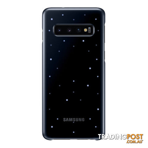 Samsung Galaxy S10 LED Back Cover - Black
