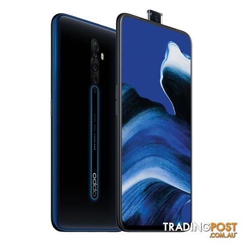 OPPO Reno 2Z (Dual Sim 4G/4G,128GB/8GB, 48MP) - Luminous Black - CPH1951 - Black...