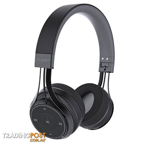 Blueant Pump Soul Bluetooth Wireless on Ear Stereo Headset - Black - PUMP-SOUL-BK - Black - 878049003241