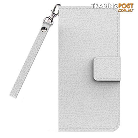 Cleanskin Flip Wallet Case with Mag-Latch for Apple iPhone 7 - White