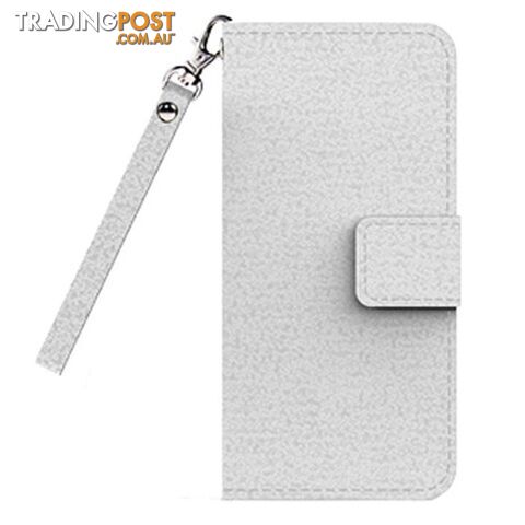 Cleanskin Flip Wallet Case with Mag-Latch for Apple iPhone 7 Plus - White