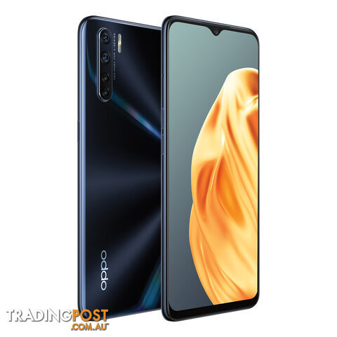 OPPO A91 (Dual SIM 4G, 48MP, 128GB/8GB) - Lightning Black