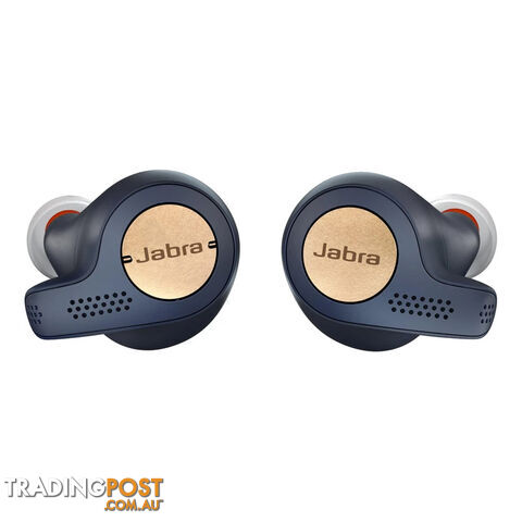 Jabra Elite Active 65t True Wireless Earbuds - Copper Blue - 4148138 - Blue - 5707055044779
