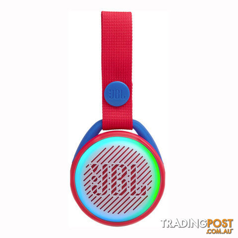 JBL JR POP Kids Portable Bluetooth Speaker - Spider Red - JBLJRPOPRED - Red - 6925281944802