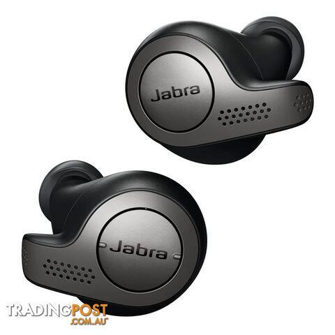 Jabra Elite 65t True Wireless Earbuds - Titanium Black - 4090436 - Black - 5707055043994