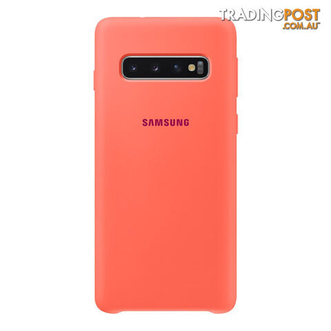Samsung Galaxy S10 Silicone Cover - Berry Pink