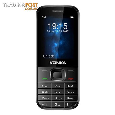 Konka KU9 (3G, keypad) - Black