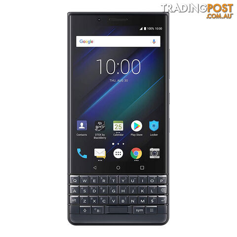 BlackBerry KEY2 LE (Dual SIM 4G, Keyboard, 32GB/4GB) - Slate - BBE100-4 - Black...