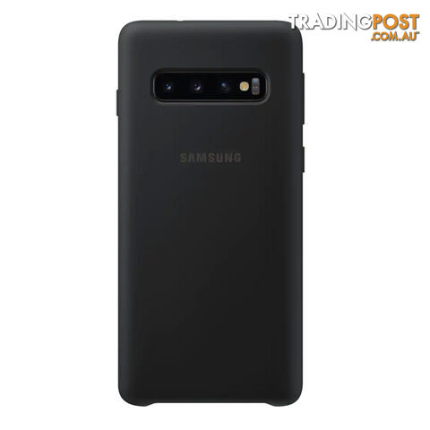 Samsung Galaxy S10 Silicone Cover - Black - EF-PG973TBEGWW - Black -...