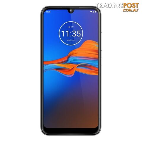 Motorola Moto E6 Plus (Dual Sim 4G/4G, 32GB/2GB) - Polished Graphite - PAG90052AU - Grey - MOTE6PMTAL - photo 1 of 1