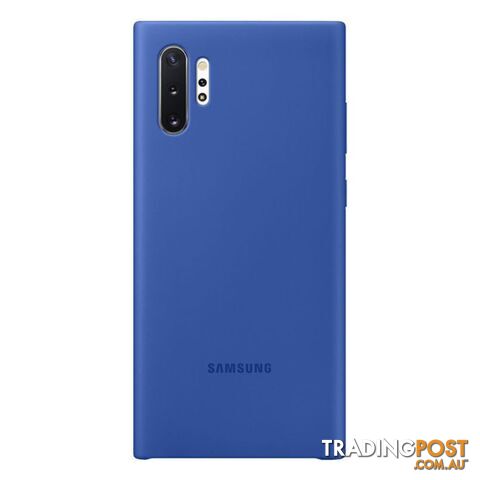 Samsung Galaxy Note 10+ Plus Silicone Cover - Blue