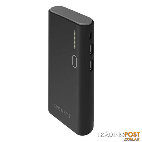 Cygnett InCharge 10000mAh Portable Powerbank CY2163PBCHE - Black