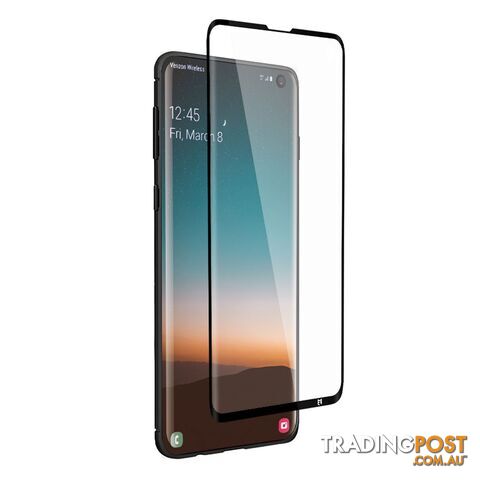 EFM Impact Flex Screen Armour For Samsung Galaxy S10+ Plus - Clear/Black Frame