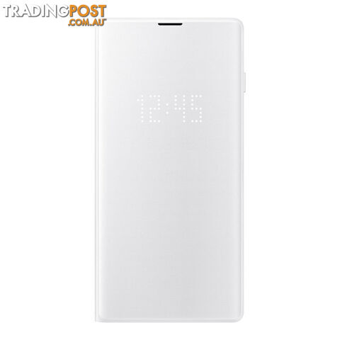 Samsung Galaxy S10 LED View Wallet Cover - White