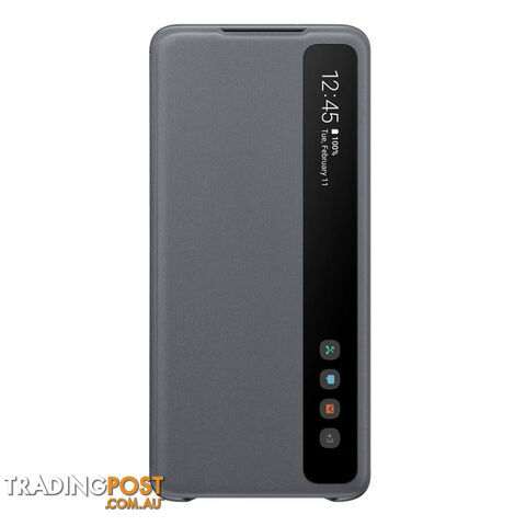 Samsung Galaxy S20+ Plus Clear View Cover - Grey