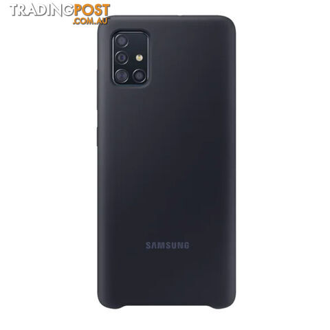 Samsung Galaxy A51 Silicone Cover - Black