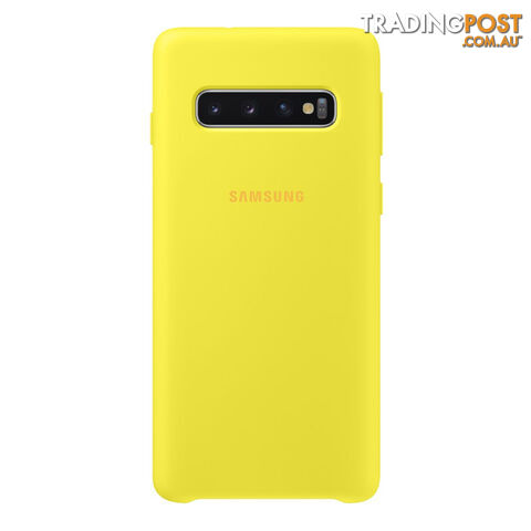 Samsung Galaxy S10 Silicone Cover - Yellow - photo 1 of 1