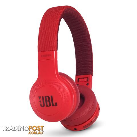 JBL E45BT On-Ear Wireless Headphones - Red - JBLE45BTRED - Red - 6925281918117