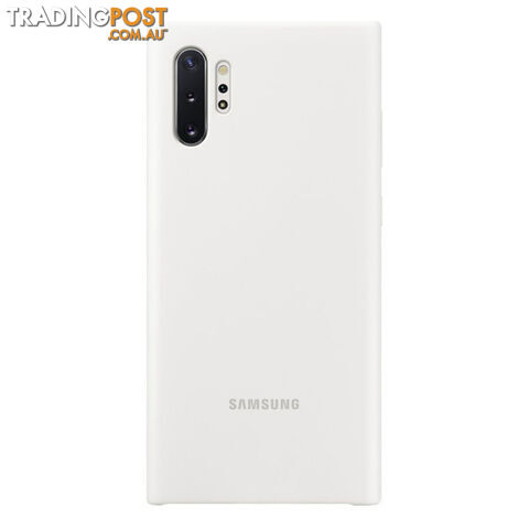 Samsung Galaxy Note 10+ Plus Silicone Cover - White