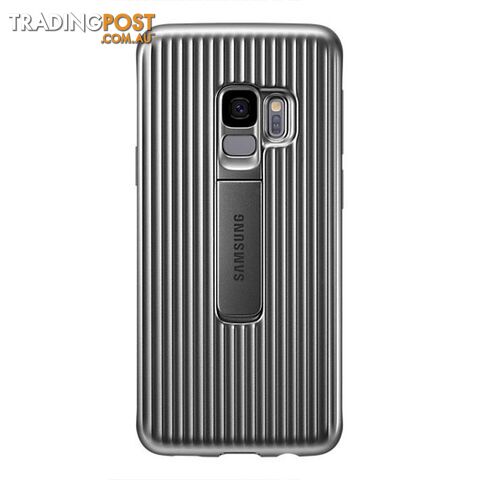 Samsung Galaxy S9 Protective Standing Cover - Grey