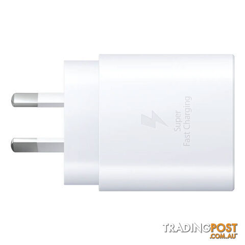 Samsung Fast Charge Type-C USB 25W AFC Travel Adapter - White