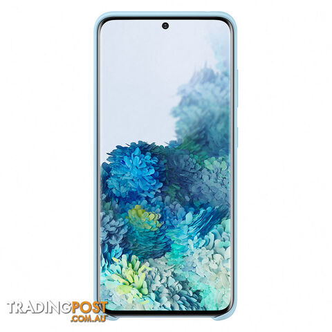 Samsung Galaxy S20 Silicone Cover - Blue - EF-PG980TLEGWW - Blue -...