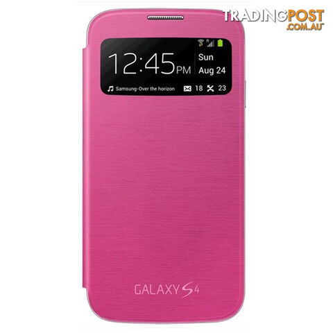 Samsung Galaxy S4 S-View/Clear Cover Pink