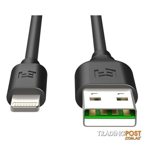 EFM 2m Flipper USB to Lightning Charge & Sync Cable - Black - EFPCAAE902BLA -...