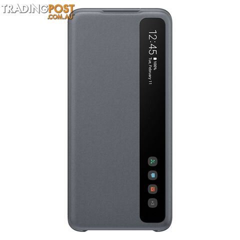 Samsung Galaxy S20 Clear View Cover - Grey